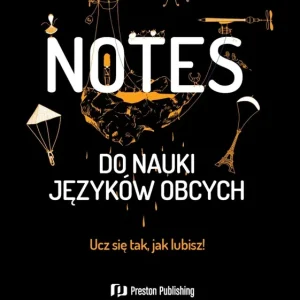 Notes do nauki języków obcych (czarny)