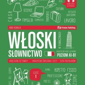 Włoski w tłumaczeniach. Słownictwo poziom A1-B1