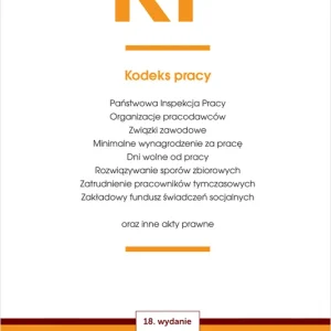 KP. Kodeks pracy oraz ustawy towarzyszące