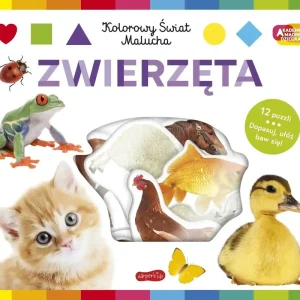 Zwierzęta Akademia mądrego dziecka. Kolorowy...