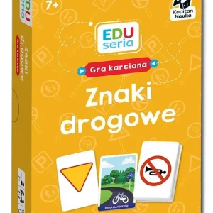 EDUseria. Znaki drogowe. Gra karciana. Kapitan Nauka