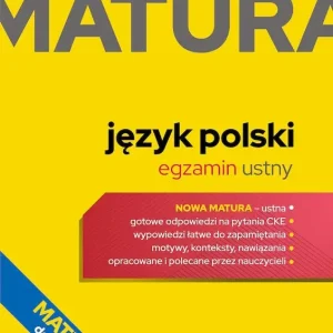 Język polski. Matura. Egzamin ustny. Repetytorium maturalne wyd. 2025