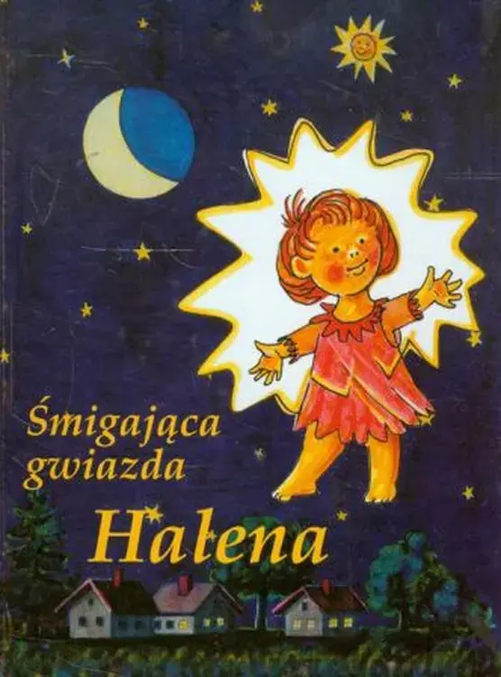 Śmigająca gwiazda Halena w podróży przez Kosmos