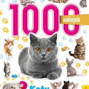1000 naklejek Koty