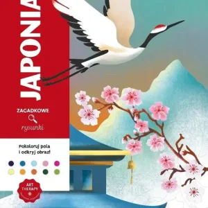 Art therapy. Kolorowanka antystresowa. Japonia.