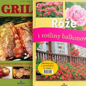 Pakiet: Grill + Róże i rośliny balkonowe