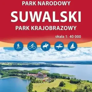 Mapa - Wigierski Park Narodowy, Suwalski 1:40 000