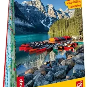 Canada laminowana mapa samochodowo-turystyczna 1:2 500 000 1:5 500 000 1:10 000 000