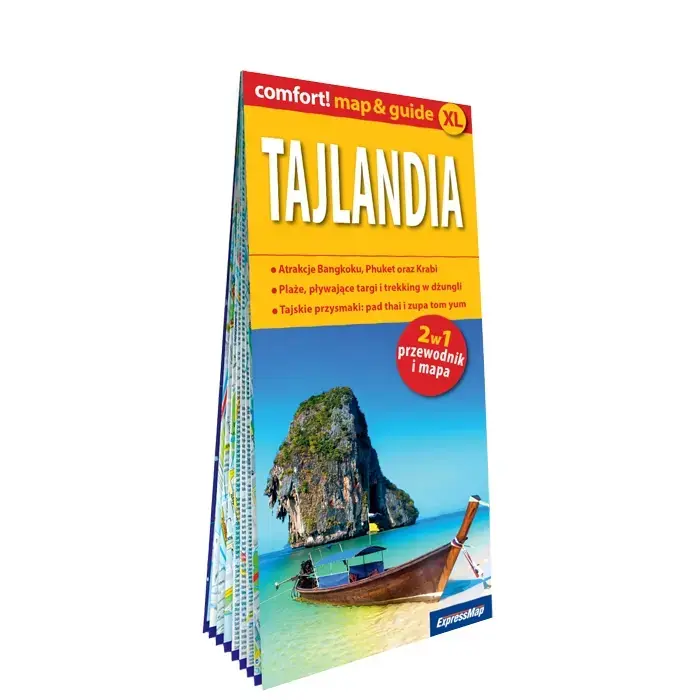 Tajlandia map&guide XL PL laminat 2020