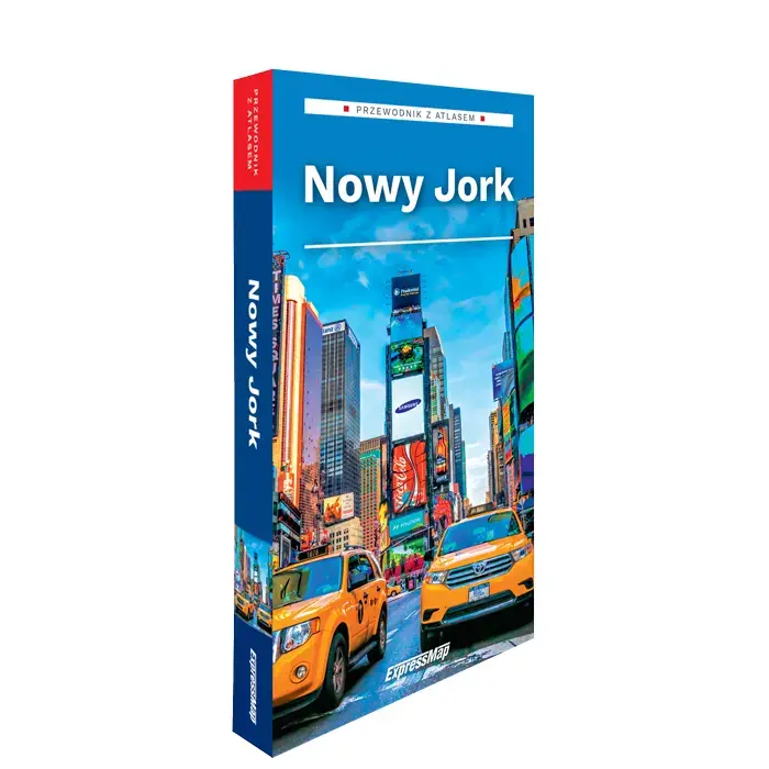 Nowy Jork przewodnik z atlasem 2024