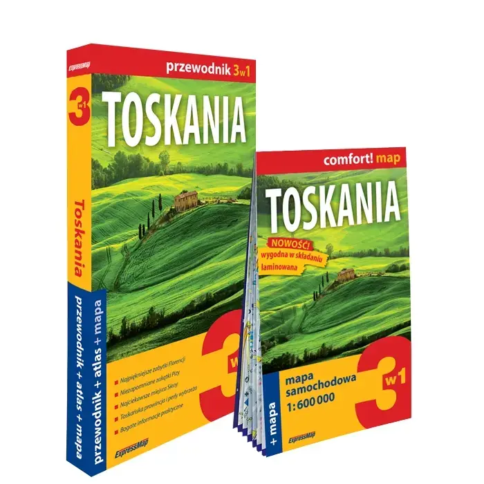 Toskania zestaw przewodnikowy 3w1 2024