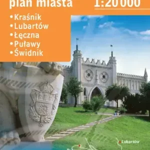 Lublin mapa samochodowa plastik