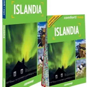 Islandia light: przewodnik + mapa w.2025