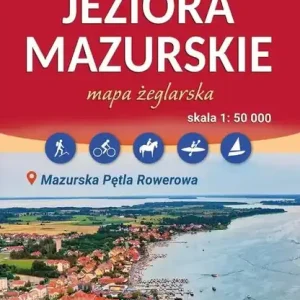 Mapa - Wielkie Jeziora Mazurskie