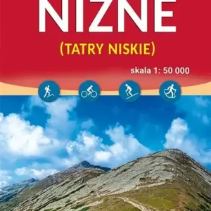 Mapa - Tatry Niżne (Tatry Niskie) 1:50 000