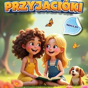Kolorowanka Przyjaciółki z naklejkami