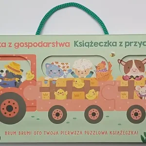 Książeczka z przyczepkami. Zwierzątka z gospodarstwa