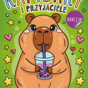Kapibary i przyjaciele. Kolorowanka