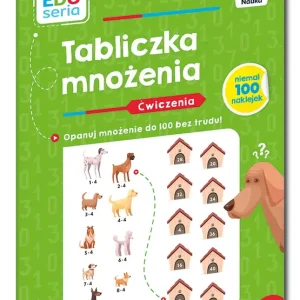 Tabliczka mnożenia. Ćwiczenia. Kapitan Nauka. EDUseria