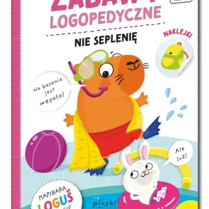 Nie seplenię. Kapitan Nauka. Zabawy logopedyczne. Kapibara Loguś