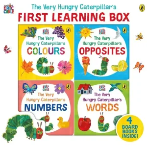 The Very Hungry Caterpillar's Early Learning Box wer. angielska
