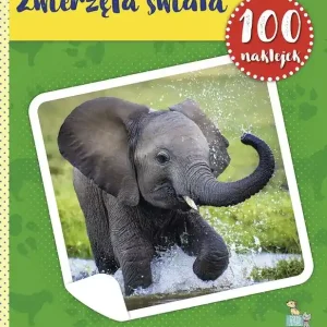 Zwierzęta świata. 100 naklejek z plakatem