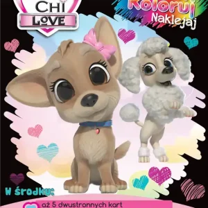 Chi Chi Love. Zdrapuj, koloruj, naklejaj
