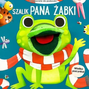 Szalik pana żabki. Przyjaciele do poduszki
