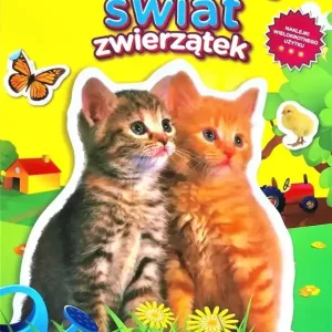 Kolorowy świat zwierzątek. Dwa kotki