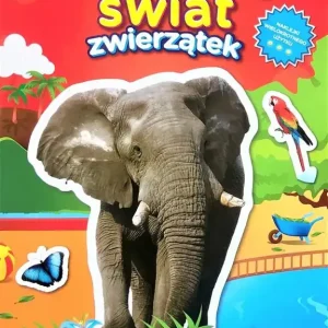 Kolorowy świat zwierzątek. Słoń
