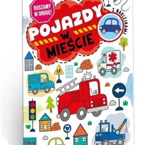 Kolorowanka a4 ruszamy w drogę - pojazdy w mieście