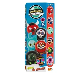 Odlotowe Coolkulki 6 kulek + 6 ubranek czerwony