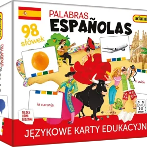 Palabras Espanolas  językowe karty edukacyjne
