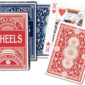 Karty do gry Piatnik 1 talia Wheels pokerowe