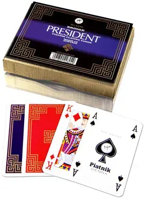 Karty do gry Piatnik 2 talie President