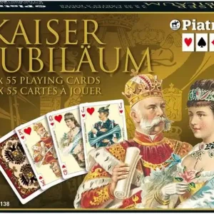 Karty do gry Piatnik 2 talie lux Kaiser