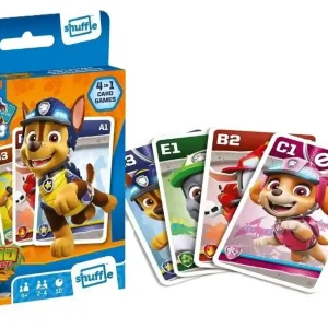 Paw Patrol 4w1 - gra karciana