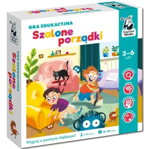 Kapitan Nauka. Gra edukacyjna Szalone porządki