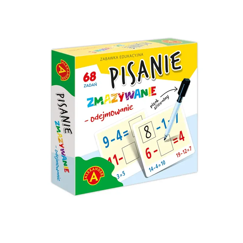 Pisanie zmazywanie Odejmowanie ALEX
