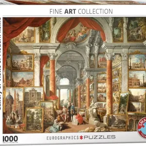 Puzzle 1000 Gallery of Views of Modern Rome 6000-6036