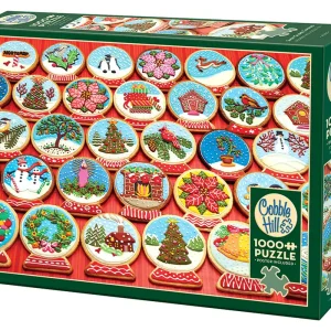 Puzzle 1000 Ciasteczka w kształcie śnieżnej kuli 112696