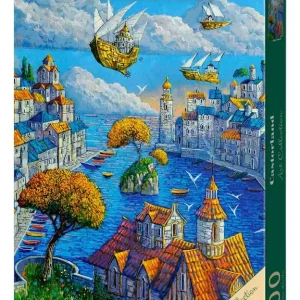 Puzzle 500 Art Collection The Port B-53889