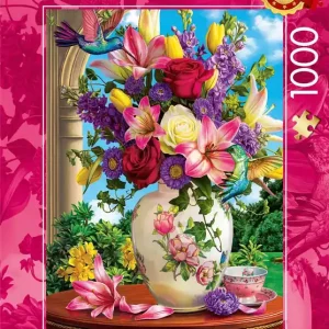 Puzzle 1000 PQ Bukiet kwiatów 114005