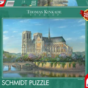 Puzzle 1000 T.Kinkade PQ Katedra Notre Dame Paryż  Francja 113998