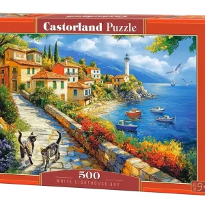 Puzzle 500 White Lighthouse Bay B-54237