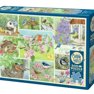 Puzzle 500 Wiosenne Ptaki 113074