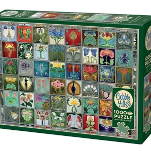 Puzzle 1000 Płytki w stylu secesyjnym 113598