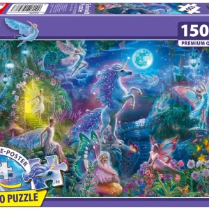 Puzzle 150 PQ Bajka o jednorożcu 113647