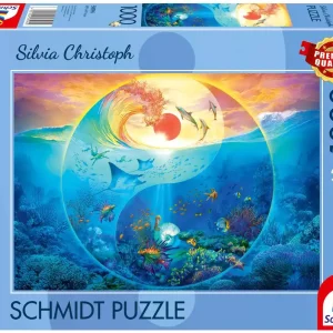 Puzzle 1000 PQ Silvia Christoph W krainie morskich zwierząt 113655