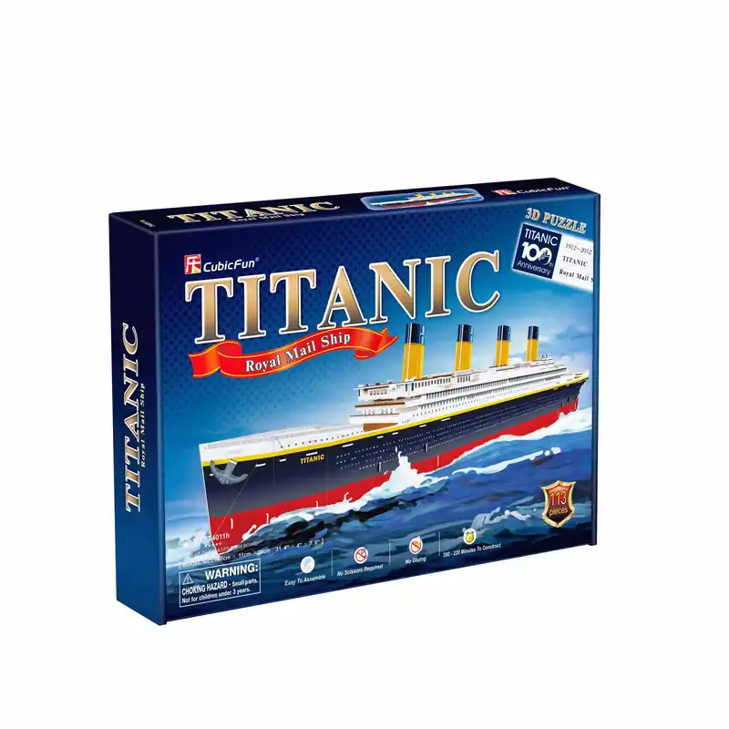 Puzzle 113 3D Statek Titanic